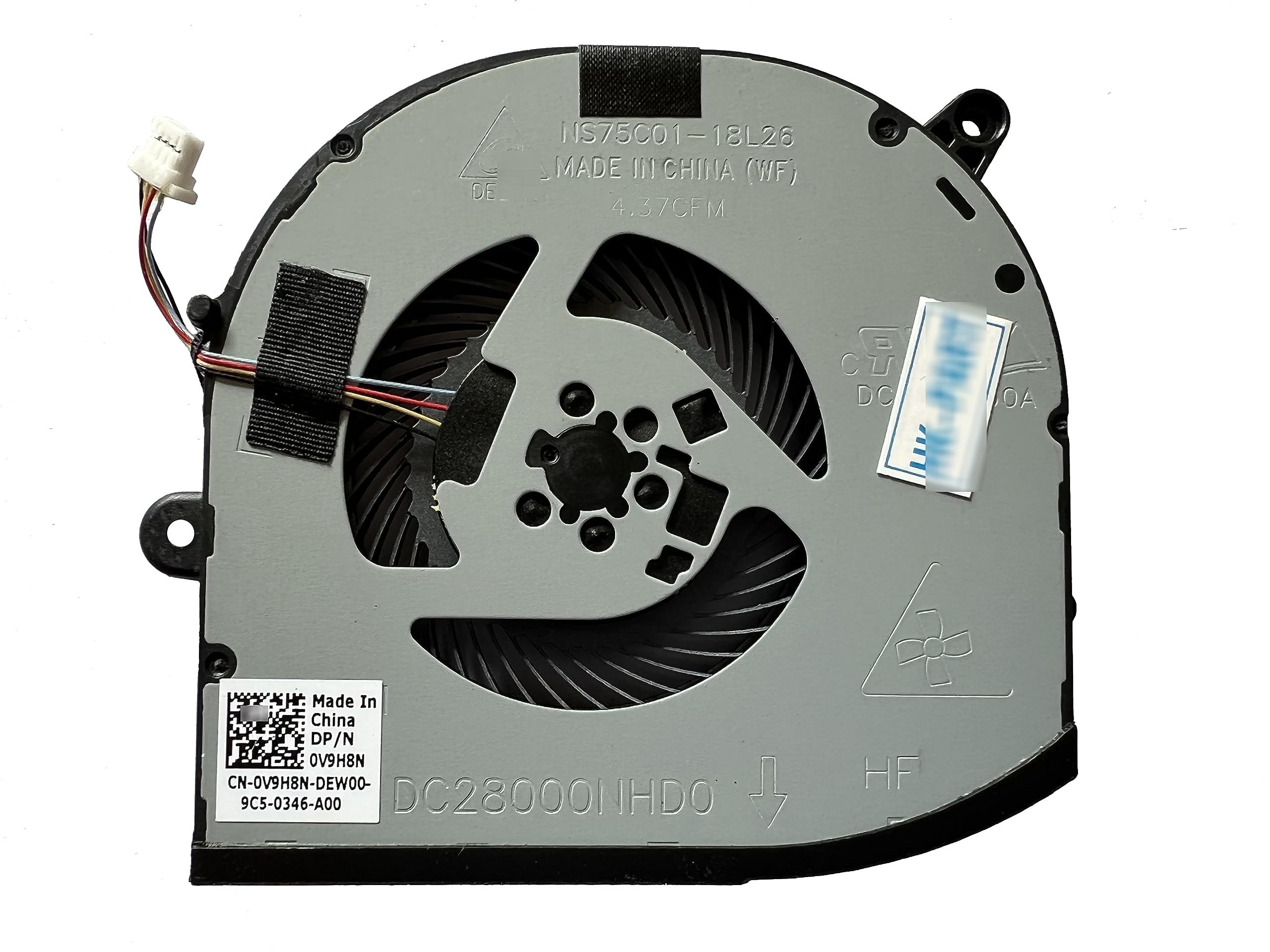 Amazon.com: SYW·pcparts Fan for Dell Precision 5540 XPS 7590 CPU